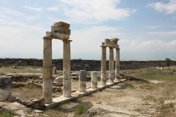 Hierapolisz Törökországban — Stock Fotó