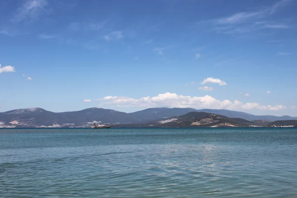 Marina landskap från Egeiska havet — Stockfoto