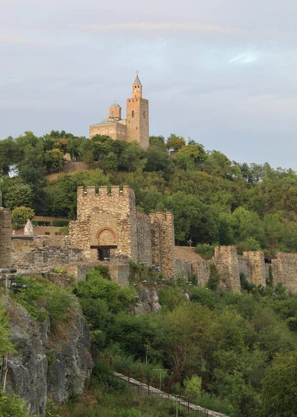 Foto Slavné Pevnosti Tsarevets Městě Veliko Tarnovo Bulharsko — Stock fotografie