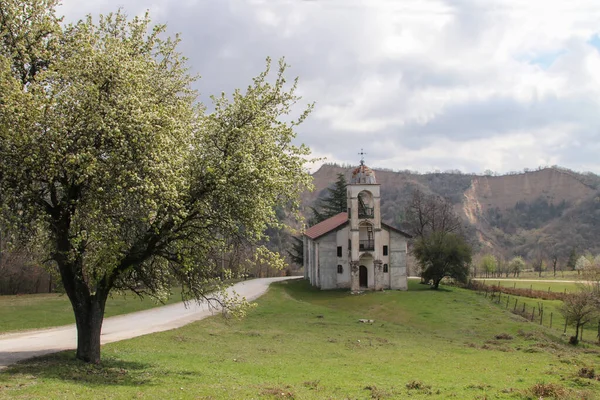 Velha Igreja Sopé Bela Montanha Pirin Bulgária — Fotografia de Stock