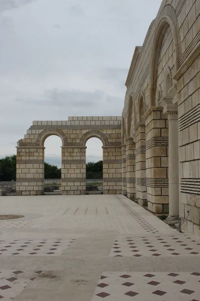 A antiga capital búlgara Pliska — Fotografia de Stock