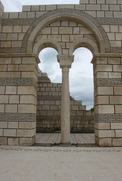 The old Bulgarian capital Pliska — Stock Photo, Image