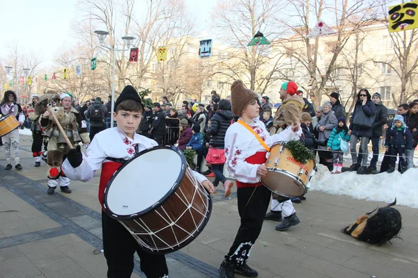 25e festival international de jeux de mascarade Surva, Pernik, 2016 — Photo