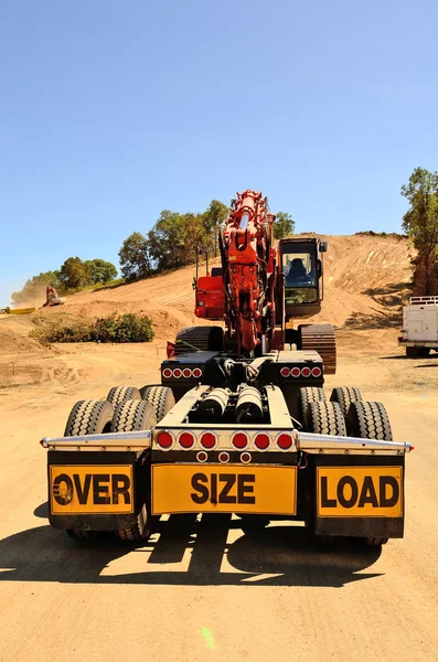 Excavadora de arrastre — Foto de Stock