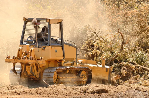 Küçük dozer — Stok fotoğraf