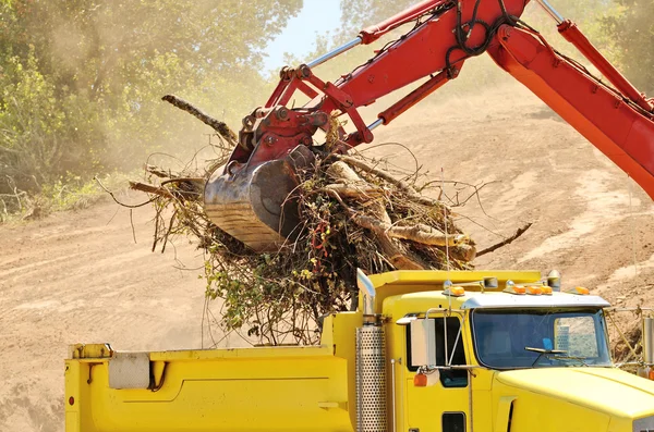 Truck Hoe — Stock Photo, Image