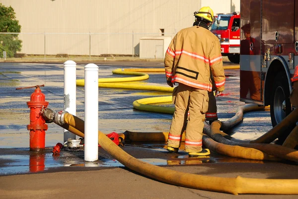 Feuerwehrschlauch — Stockfoto