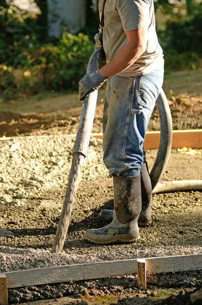 Betonnen stoep — Stockfoto