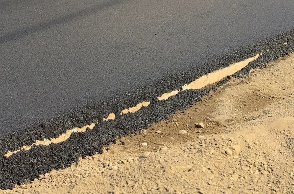 Warstwy asfaltu — Zdjęcie stockowe