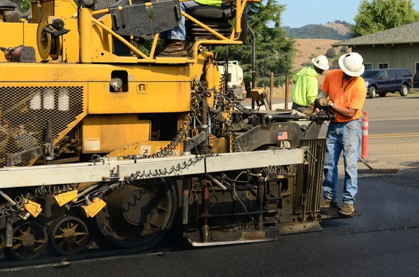 Paving Machine — Stock Image Paving Machine Royalty Free Stock Photos