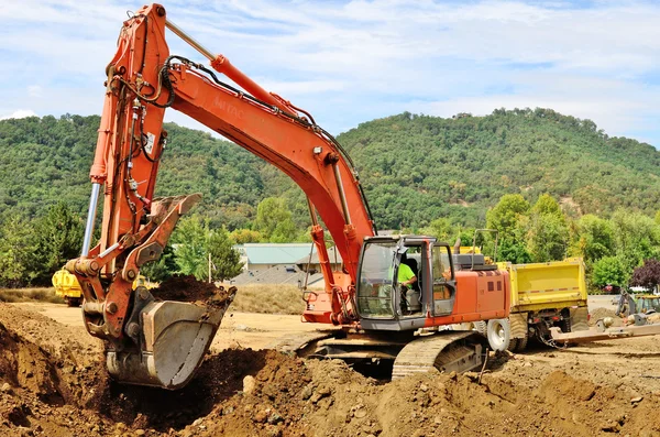 Track Hoe — Stock Photo, Image