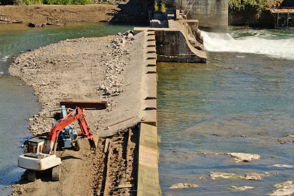 Barragem de via — Fotografia de Stock