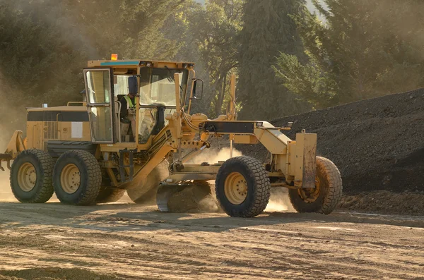 Estrada Grader — Fotografia de Stock