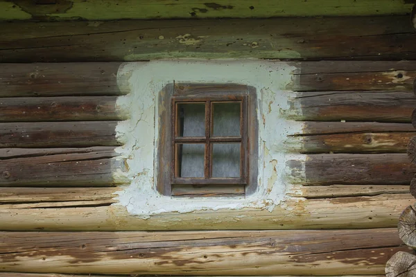 Kiev Pirogovo Ucrania Mayo 2021 Fragmento Una Antigua Casa Tradicional — Foto de Stock