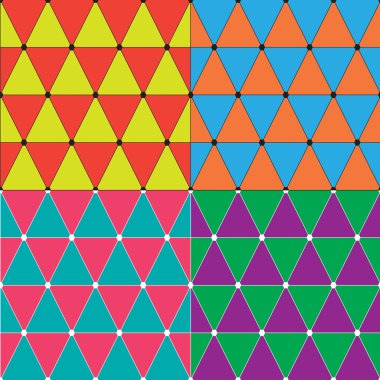 Modern desen Set vektör çizim