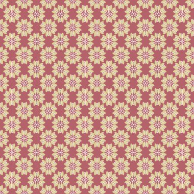 Pembe oryantal Vintage tarzı arka plan vektör çizim.