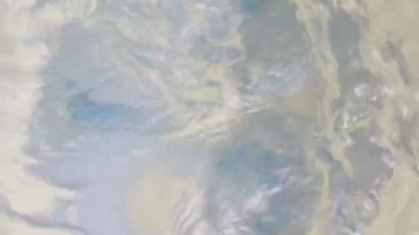 Water Spin rond In wasmachine zonder kleren beeldmateriaal — Stockvideo