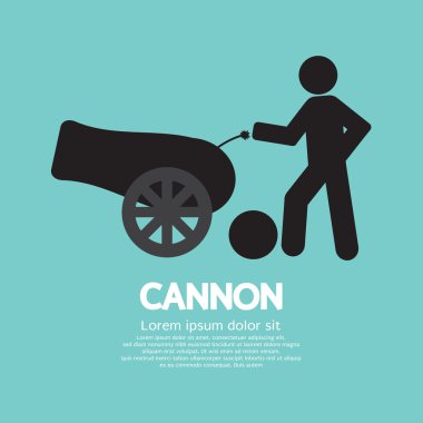 insan topu siyah simge vektör çizim ile