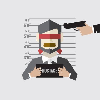 üzerinde mugshot silahla rehin gelin başına