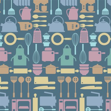 Araç ve gereçler arka plan vektör çizim pişirme