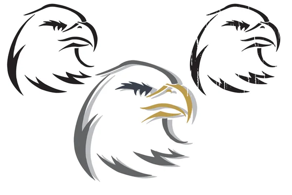 Logo aigle — Image vectorielle