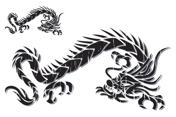 Entrez dragon — Image vectorielle