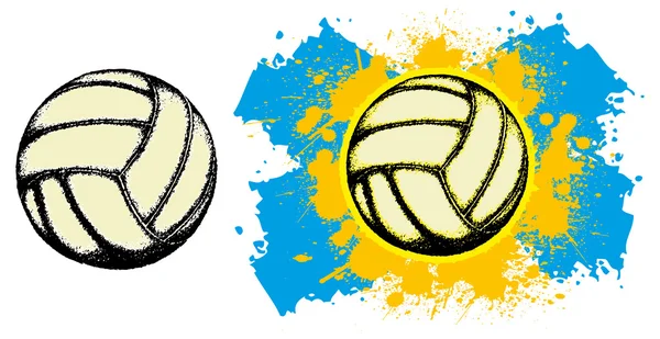 Volley art — Stock Vector