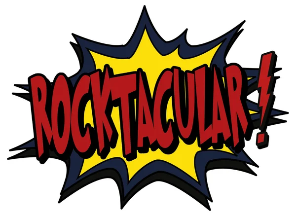 Rocktacular — Stock Vector