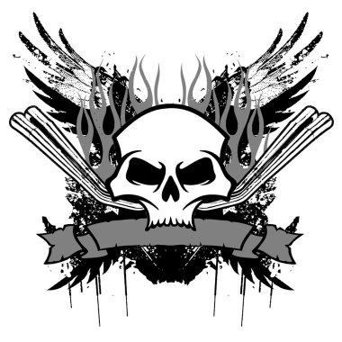 kafatası ve kanatlar