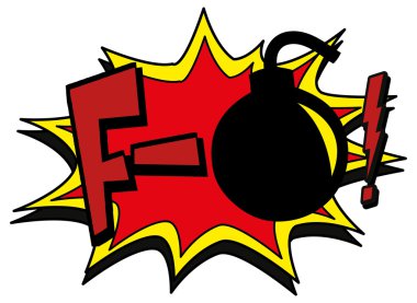 Patlama kabarcık f-bomba