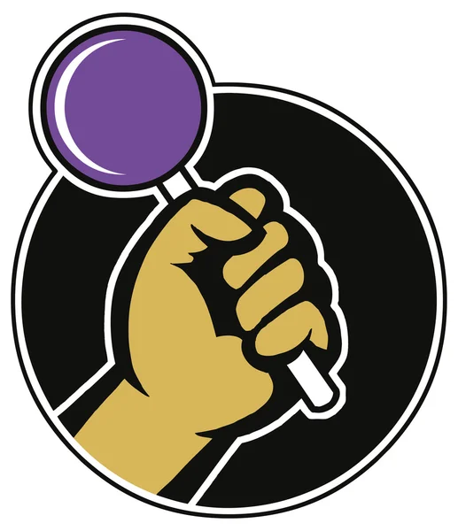 Lolli violet — Image vectorielle