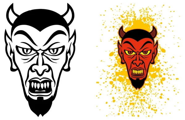 Зло, диявол — стоковий вектор