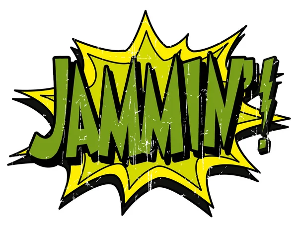 Вибух міхура jammin — стоковий вектор