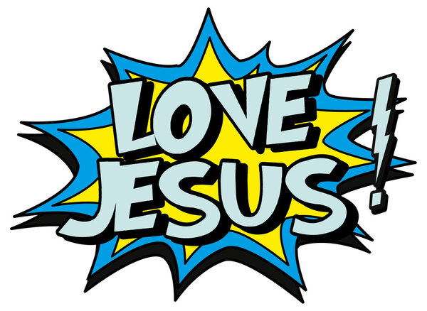 Взрывной пузырь любви Иисуса Христа
