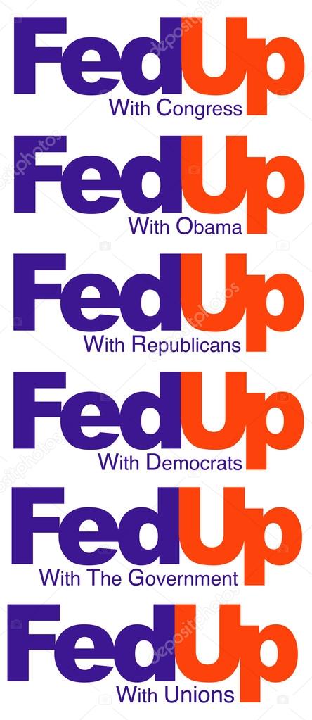 Fed up with congress