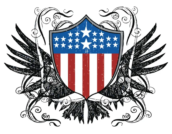 USA schild — Stockvector