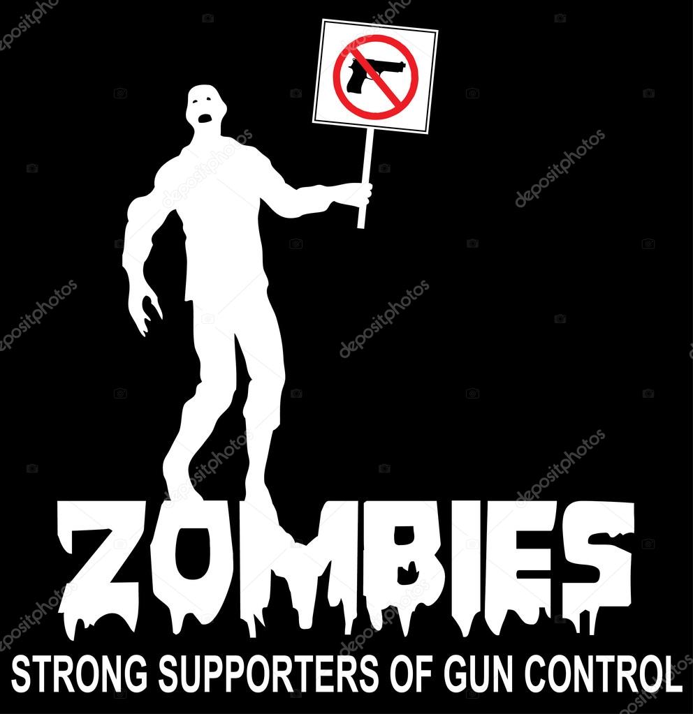 Zombies strong supportes of gun control