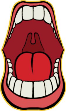 ağız portre çizimi