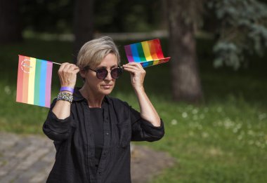 Sofia, Bulgaristan - 18 Haziran 2016: Sofia Pride