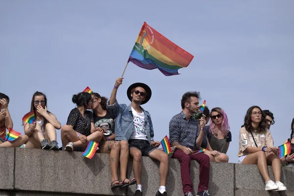 Sofie, Bulharsko - 18 červen 2016: Sofia Pride — Stock fotografie