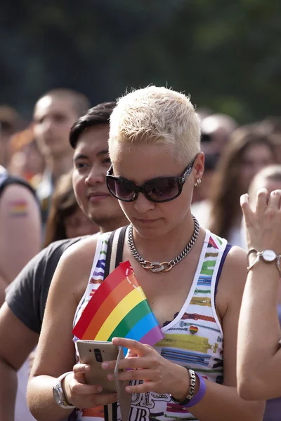 Sofie, Bulharsko - 18 červen 2016: Sofia Pride — Stock fotografie