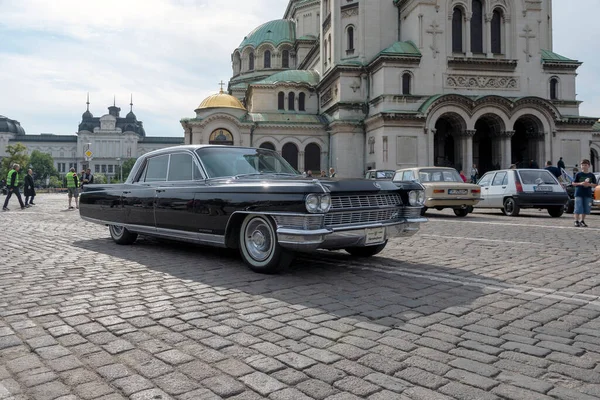 Sofia Bulgarien Juni 2021 Retro Parade Alter Retro Autos — Stockfoto