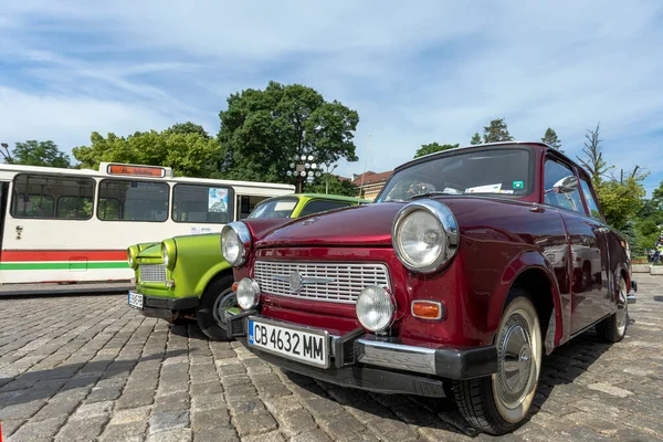 Sofia Bulgarien Juni 2021 Retro Parade Alter Retro Autos — Stockfoto