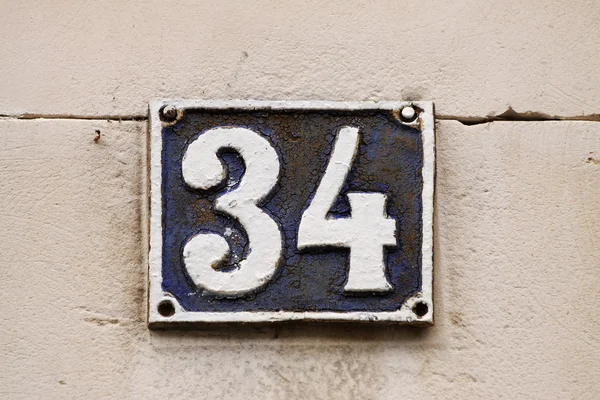 House number — Stock Photo, Image