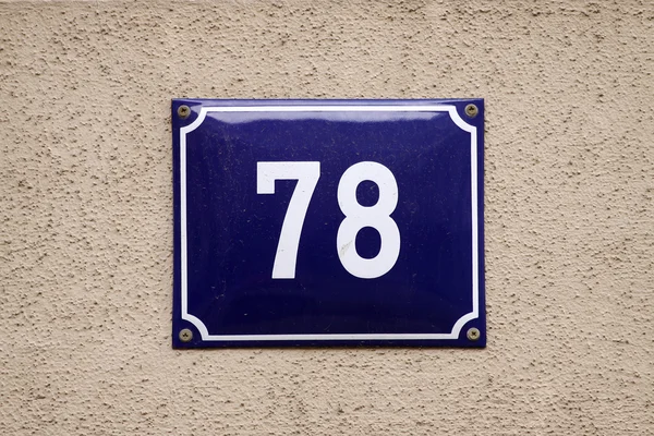 House number — Stock Photo, Image