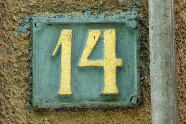 Αριθμοί σπιτιών — Φωτογραφία Αρχείου
