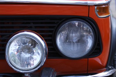 Eski retro veya vintage araba ya da otomobil