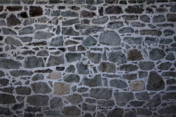 Stenen muur achtergrond horizontale — Stockfoto