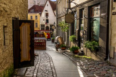 Street of Tallinn clipart
