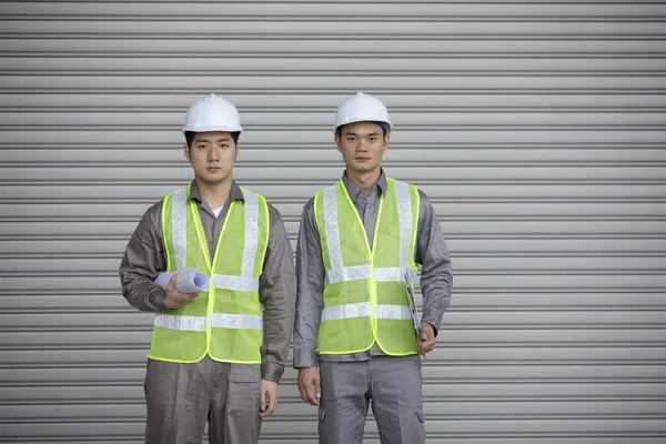 Chinese industrial engineers at work